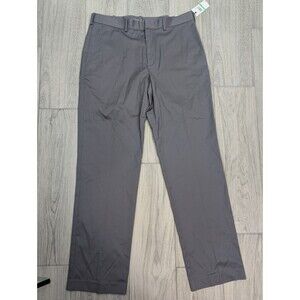 NWT Perry Ellis Portfolio Men's Gray Portfolio Dress Golf Pants Size 34x34 179